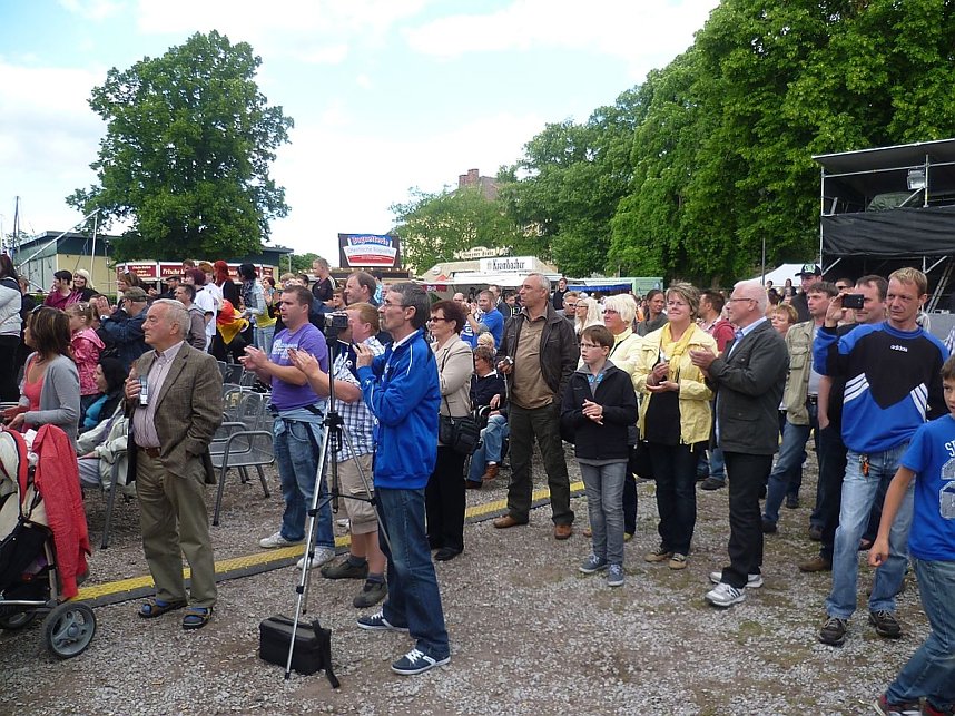 Empfang f&uuml;r Wacker Nordhausen auf dem Petersberg