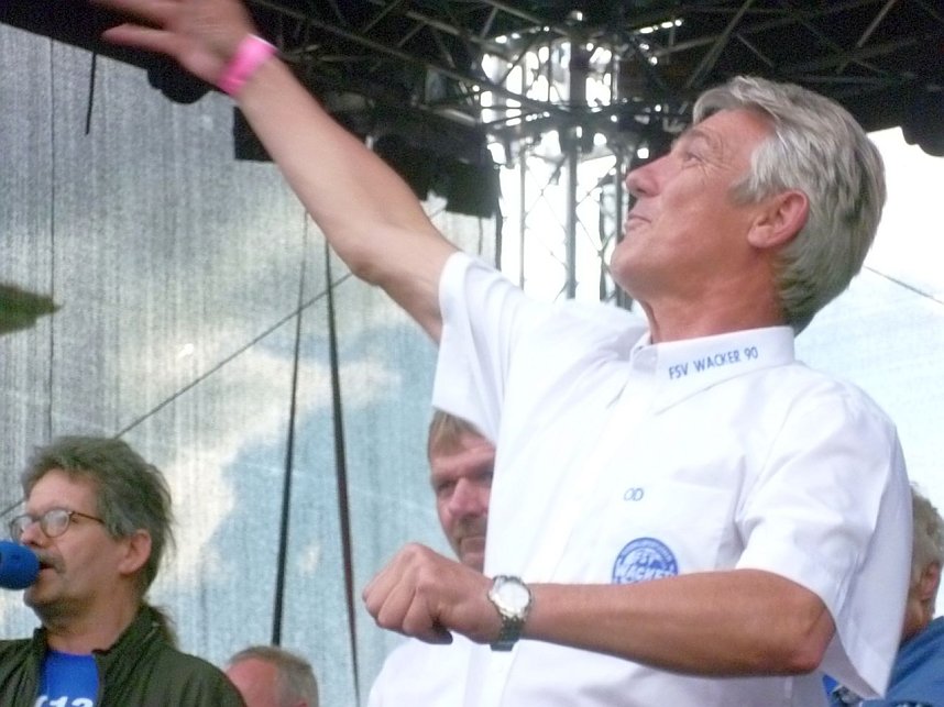 Empfang f&uuml;r Wacker Nordhausen auf dem Petersberg