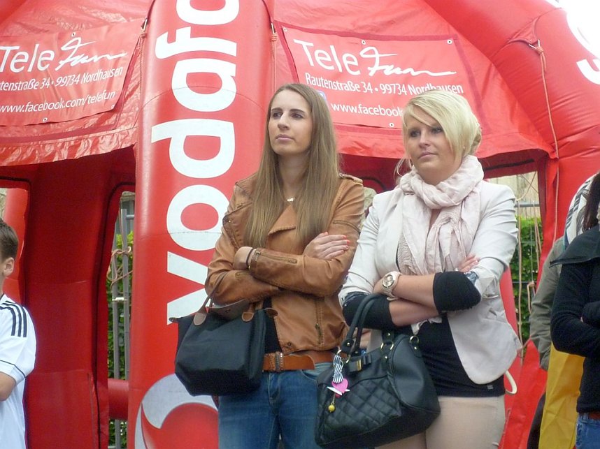 Empfang f&uuml;r Wacker Nordhausen auf dem Petersberg