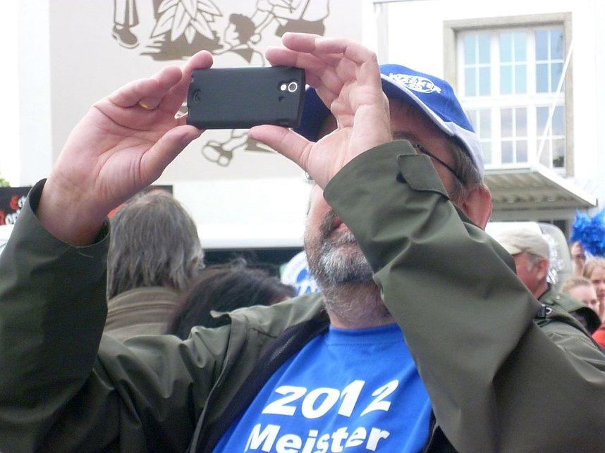 Empfang f&uuml;r Wacker Nordhausen auf dem Petersberg