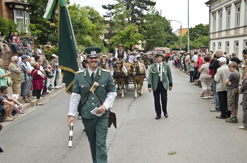 1085 Jahre in einem Umzug