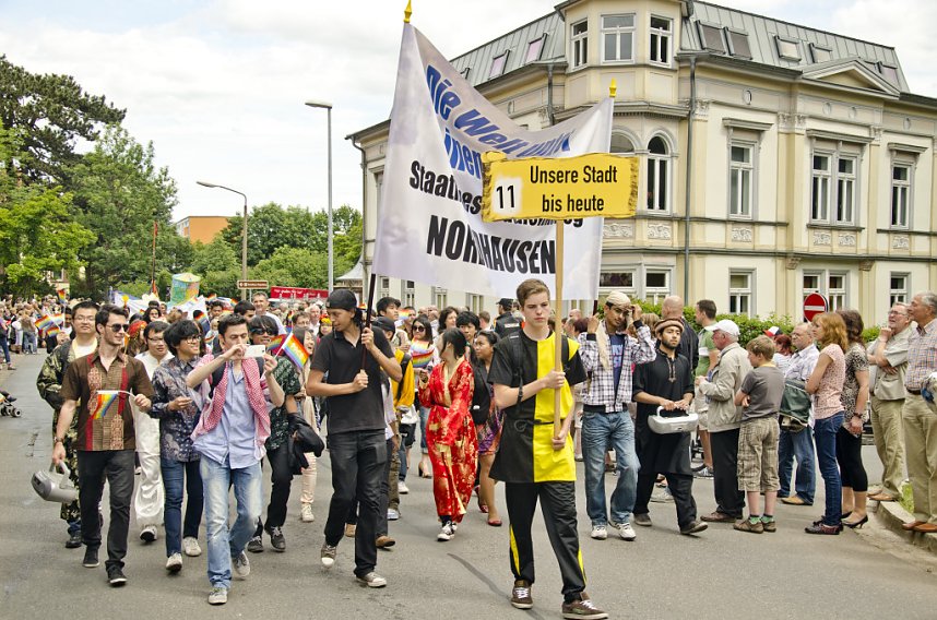 1085 Jahre in einem Umzug