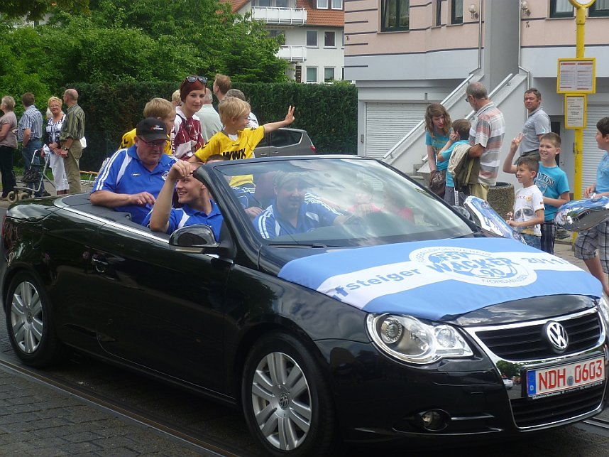 Beim Festumzug mit dabei