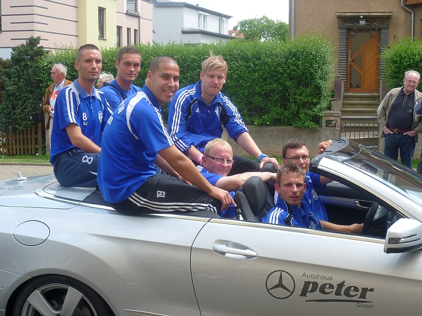 Beim Festumzug mit dabei