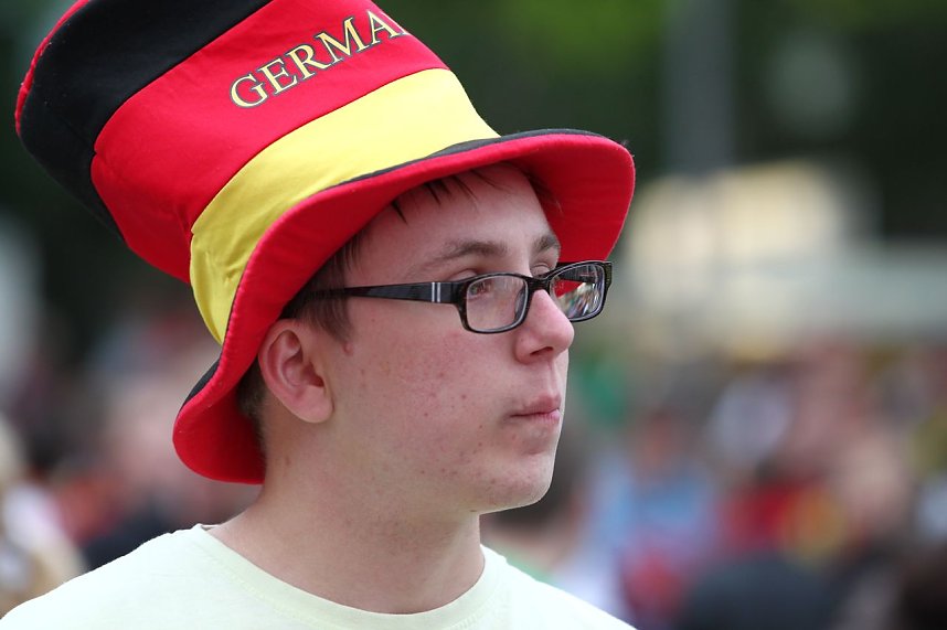 Spannung vor dem Spiel