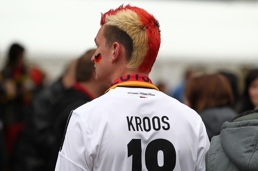 Spannung vor dem Spiel