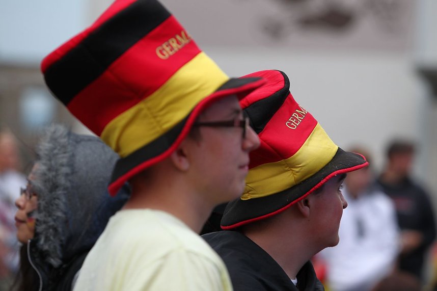 Spannung vor dem Spiel