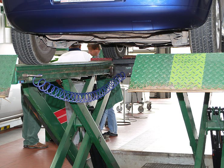 Fahrzeuge &uuml;berpr&uuml;ft