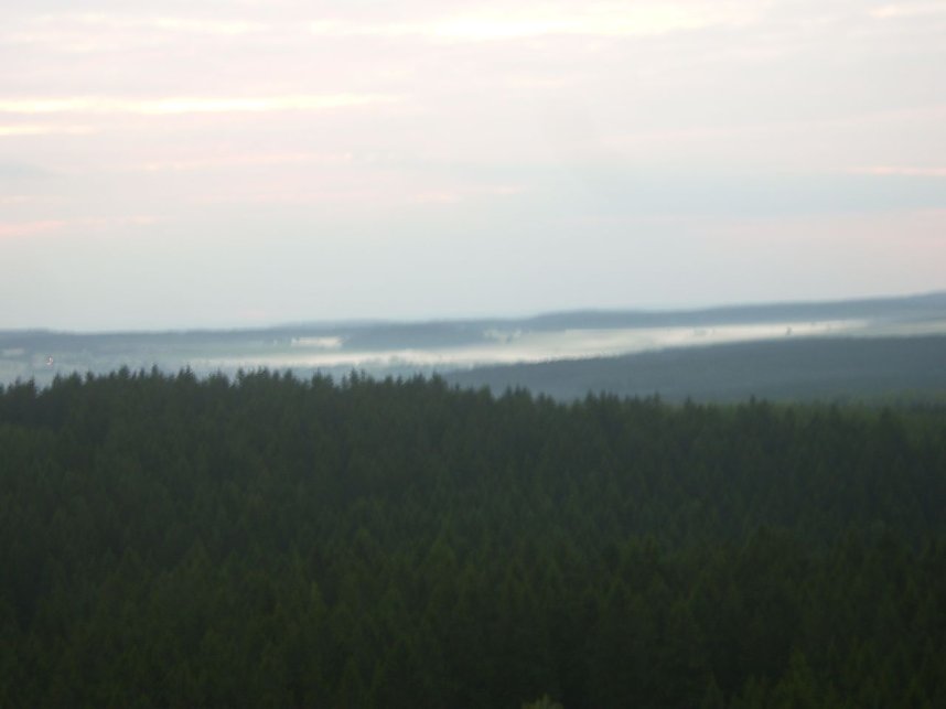 Sonnenaufgang beobachtet