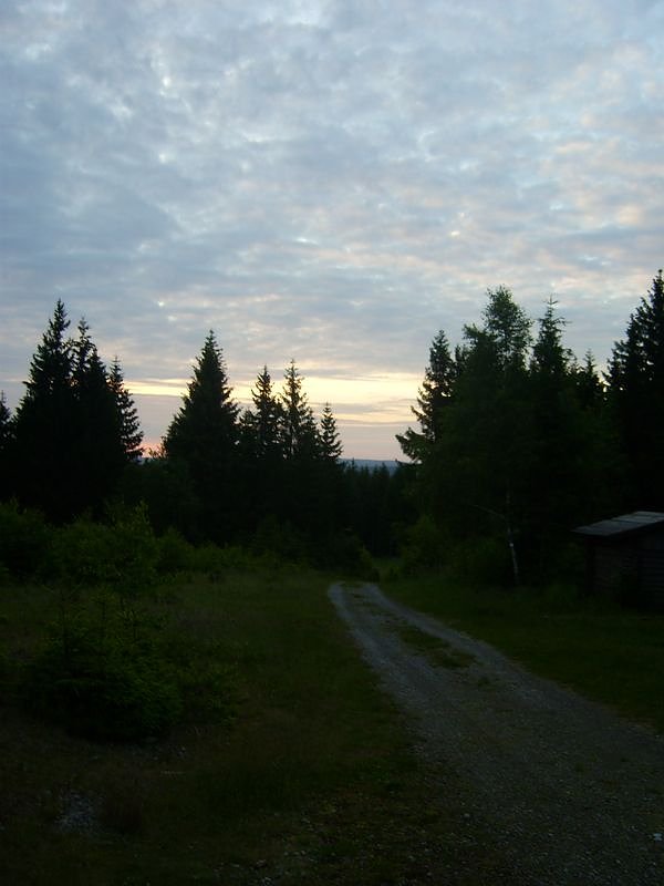 Sonnenaufgang beobachtet