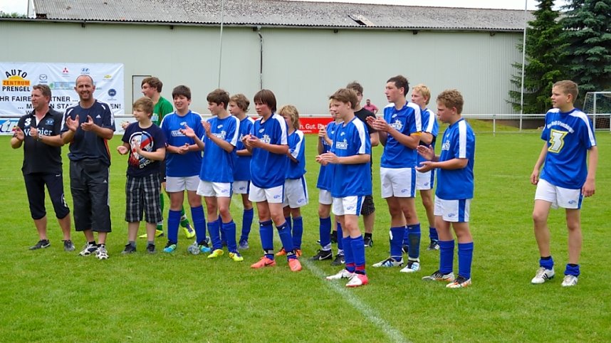 Gl&uuml;ckliche Sieger