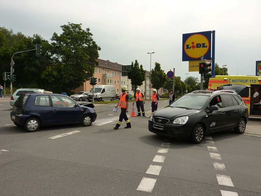 Unfall in Nordhausen