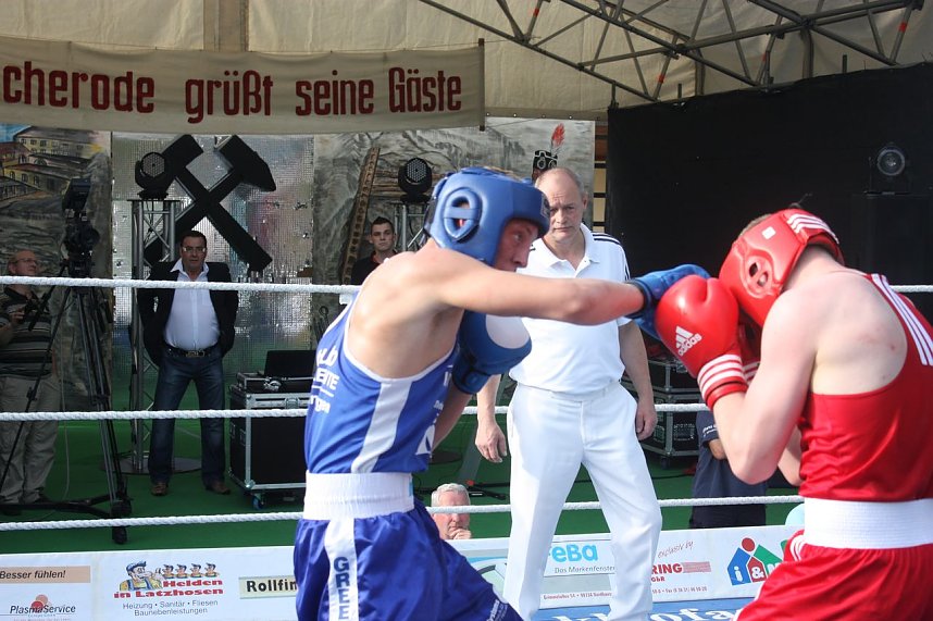 Boxen und Fu&szlig;ball in Bleicherode