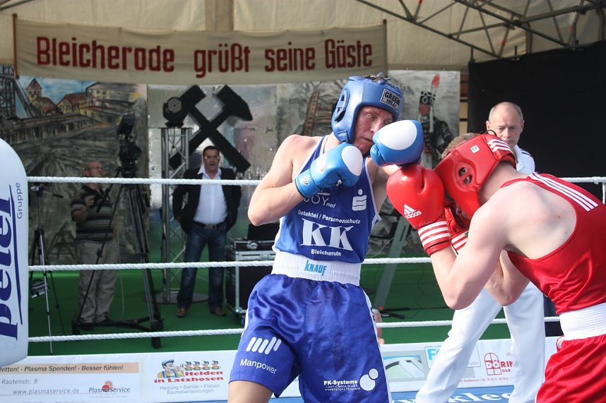 Boxen und Fu&szlig;ball in Bleicherode