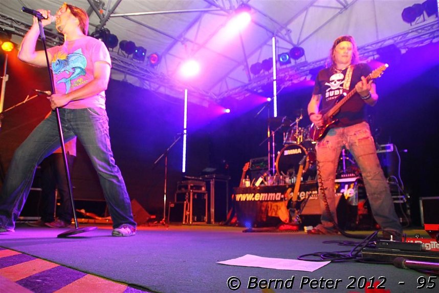 Rockmusik zum Bergmannsfest