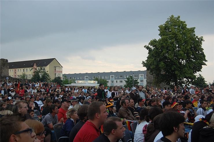 Der Petersberg in Nordhausen bebte