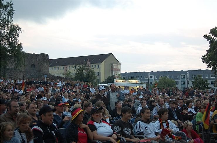 Der Petersberg in Nordhausen bebte