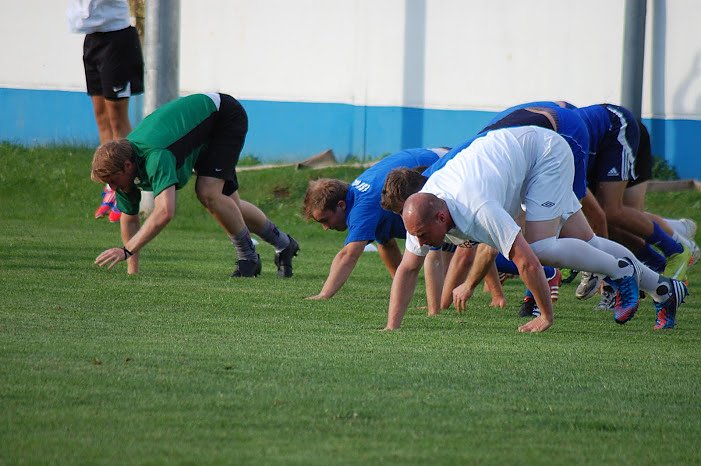 Trainingsauftakt bei Wacker