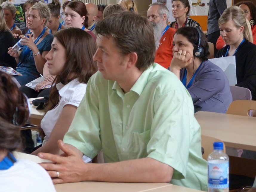 Internationale Bereicherung: Impression aus der Podiumsdiskussion