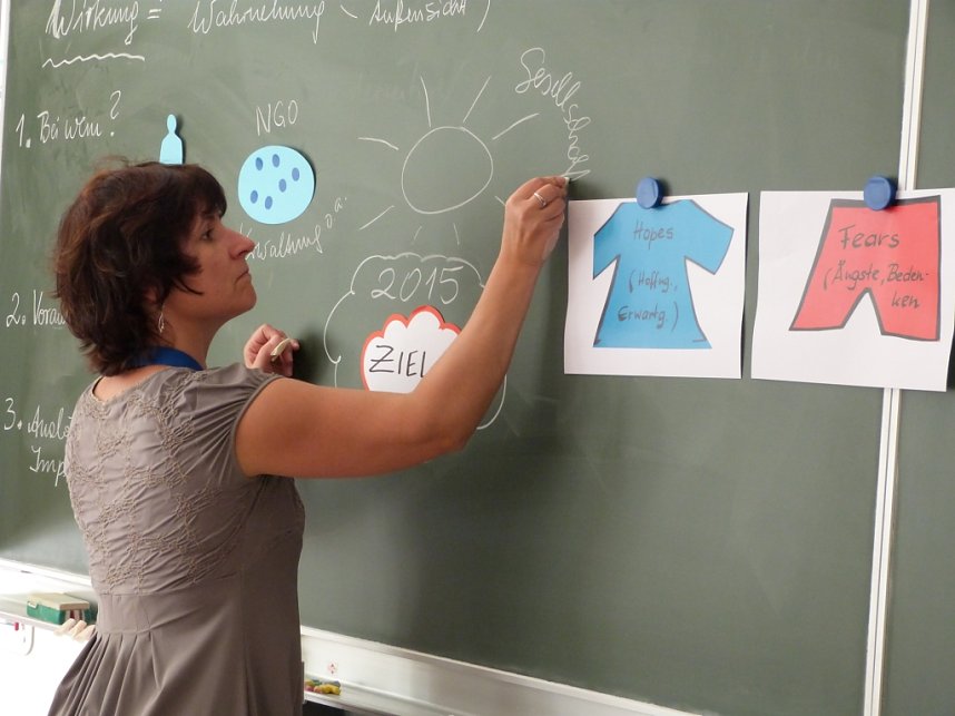 Internationale Bereicherung: Kerstin Giebel, IJAB, Workshopleiterin