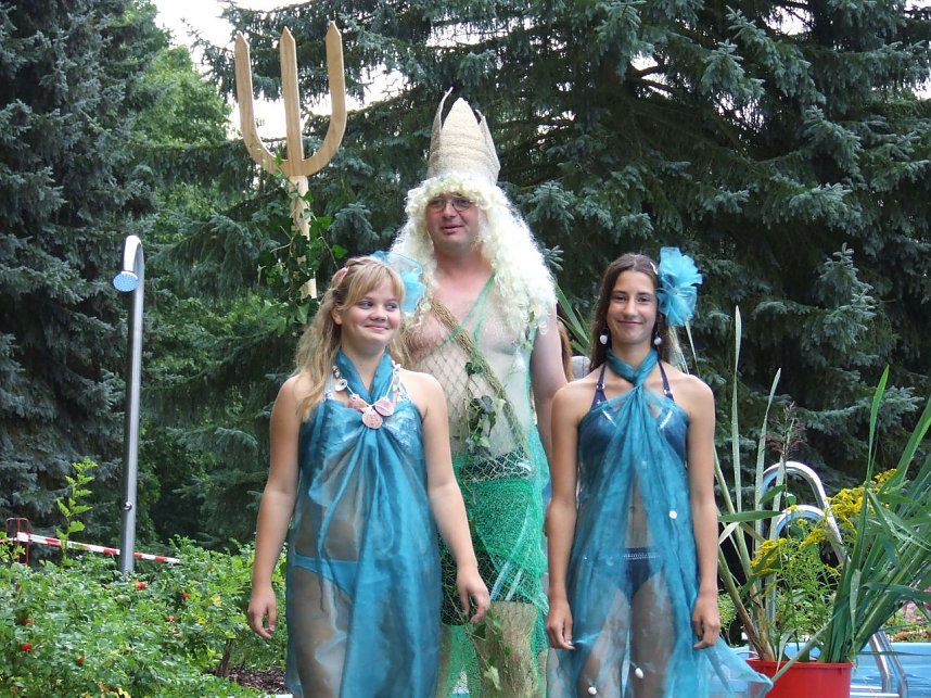 Neptunfest im Neust&auml;dter Freibad