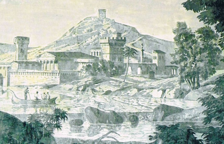 Tapetenmotive im Waldhaus Japan: Arkadien