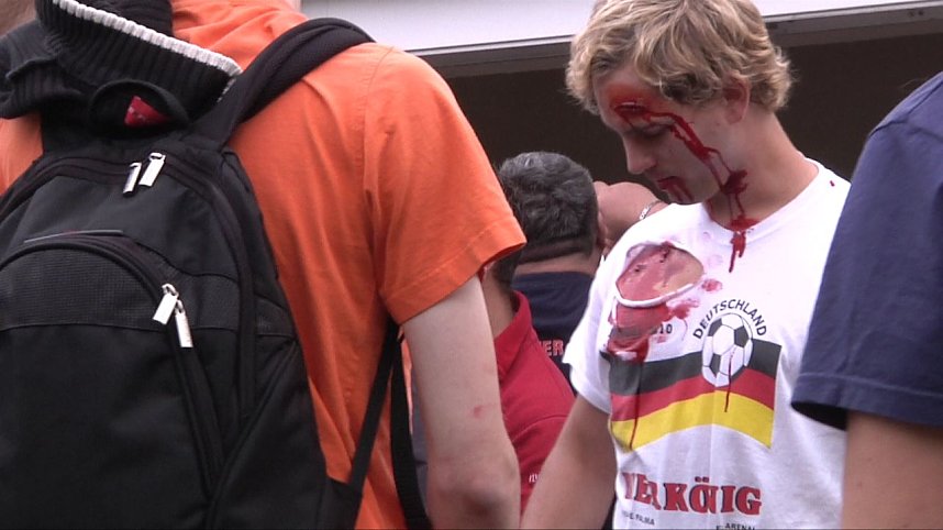 Amok-&Uuml;bung in Sundhausen