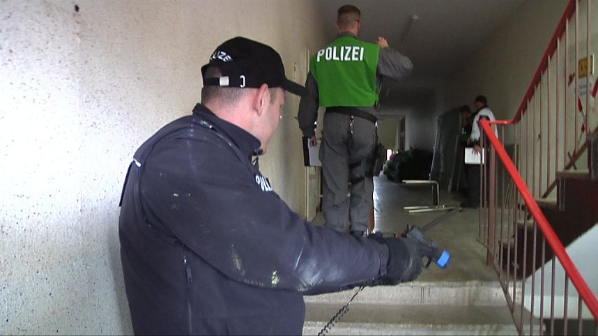 Amok-&Uuml;bung in Sundhausen