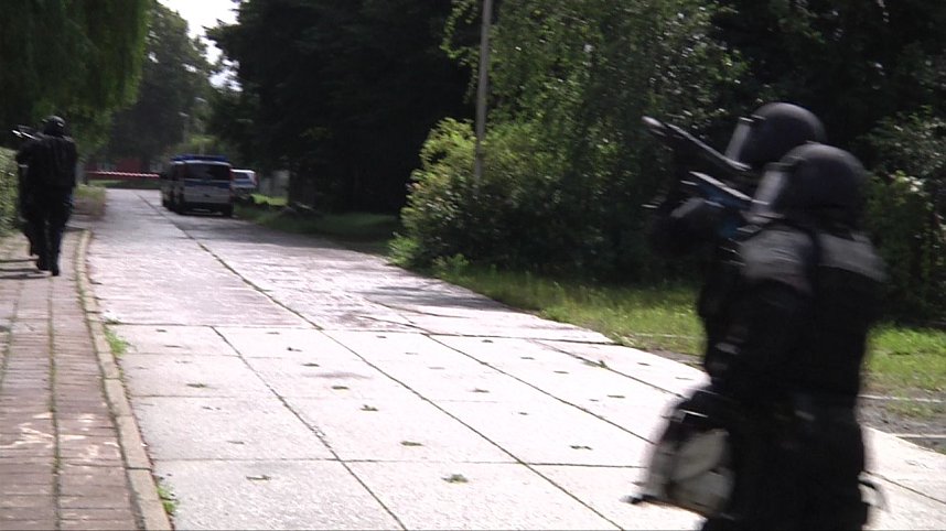 Amok-&Uuml;bung in Sundhausen