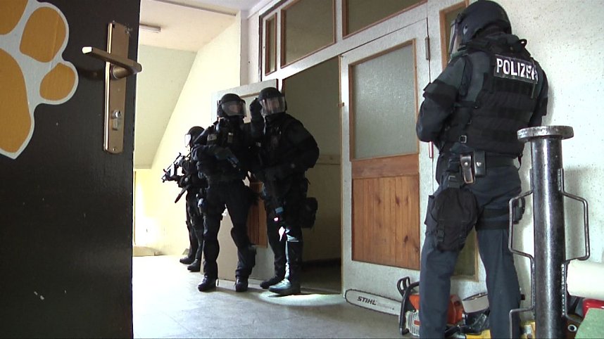 Amok-&Uuml;bung in Sundhausen