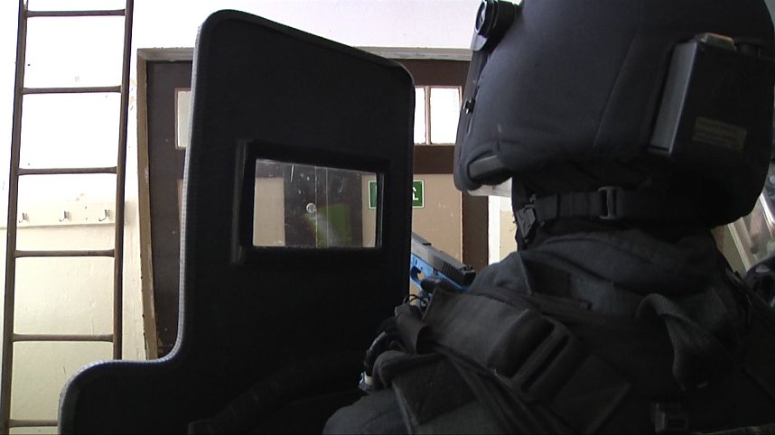 Amok-&Uuml;bung in Sundhausen