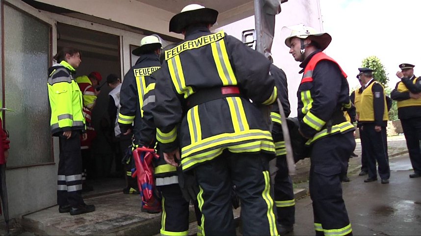 Amok-&Uuml;bung in Sundhausen