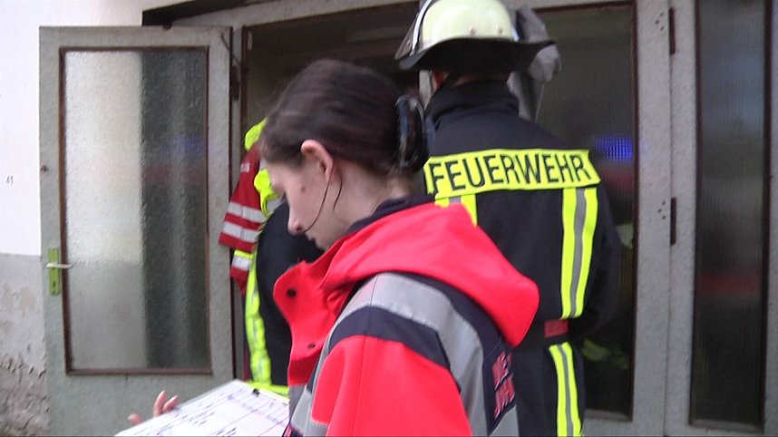 Amok-&Uuml;bung in Sundhausen