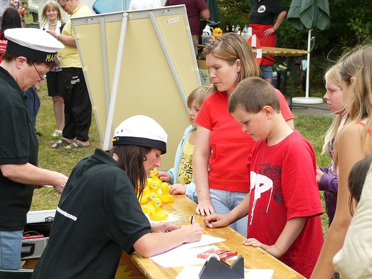 Wassergaudi an der Zorge