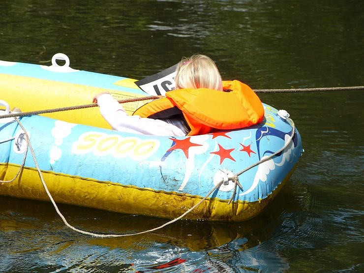 Wassergaudi an der Zorge