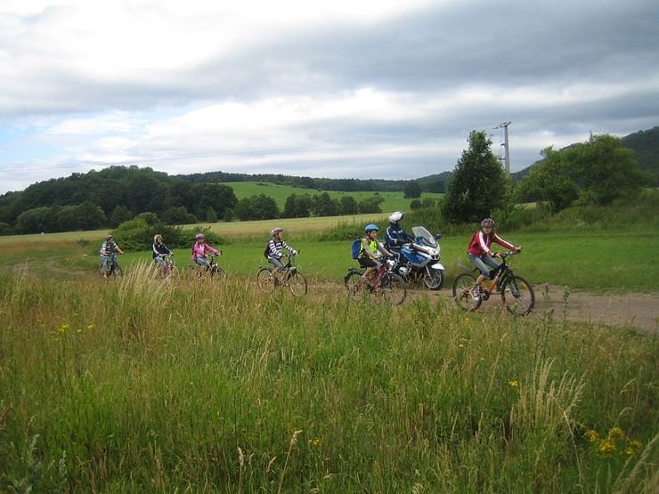Praxistest f&uuml;r junge Radler