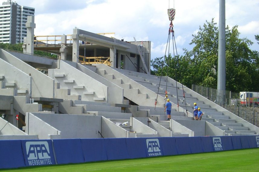 Stadionumbau in Frankfurt