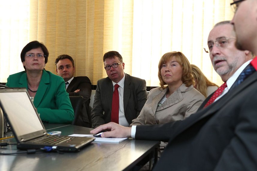 Besuch bei HABAU in Heringen