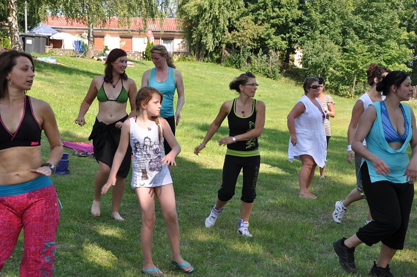 Zumba am Kiesschacht
