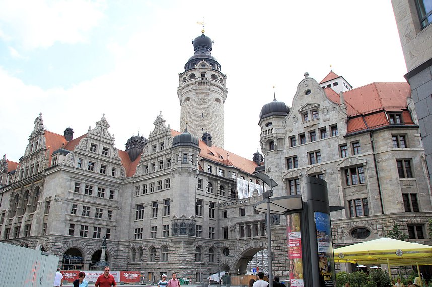 Unterwegs in Leipzig