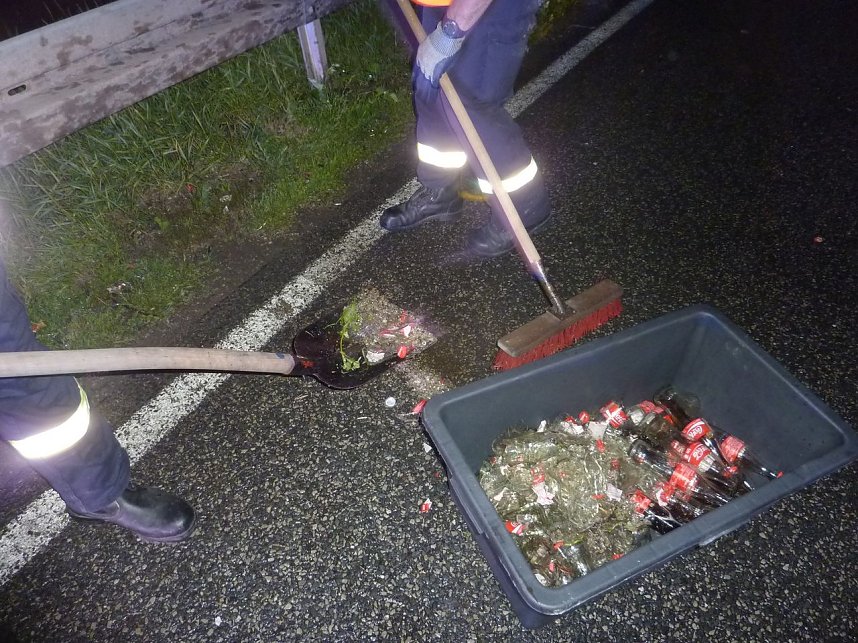 Cola auf der Stra&szlig;e