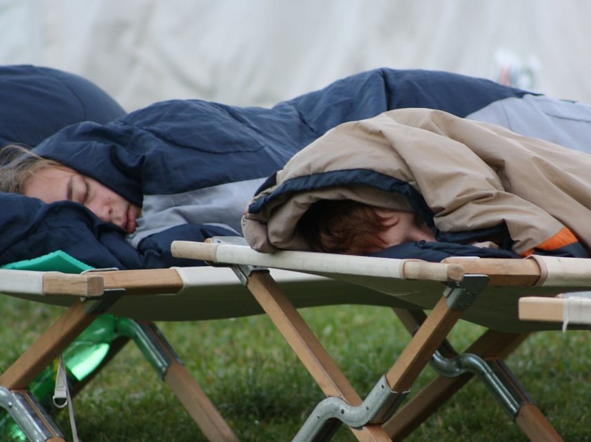 Der erste Tag im Handwerker-Camp