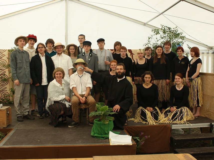 Der erste Tag im Handwerker-Camp