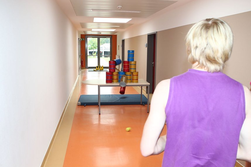 Sportlicher Tag f&uuml;r Patienten