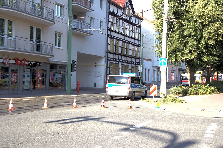 Unfall in Nordhausen
