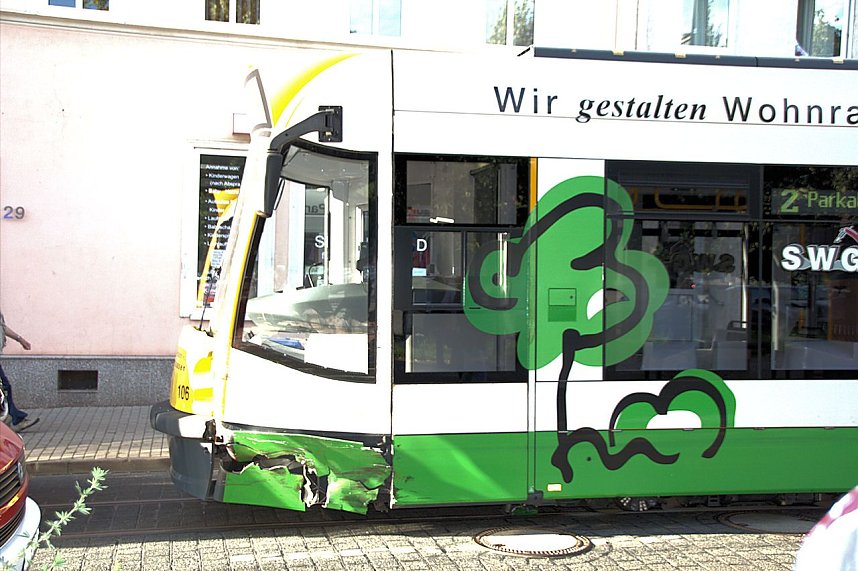 Unfall in Nordhausen