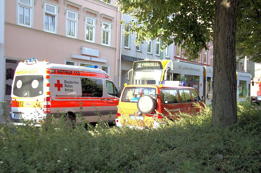 Unfall in Nordhausen