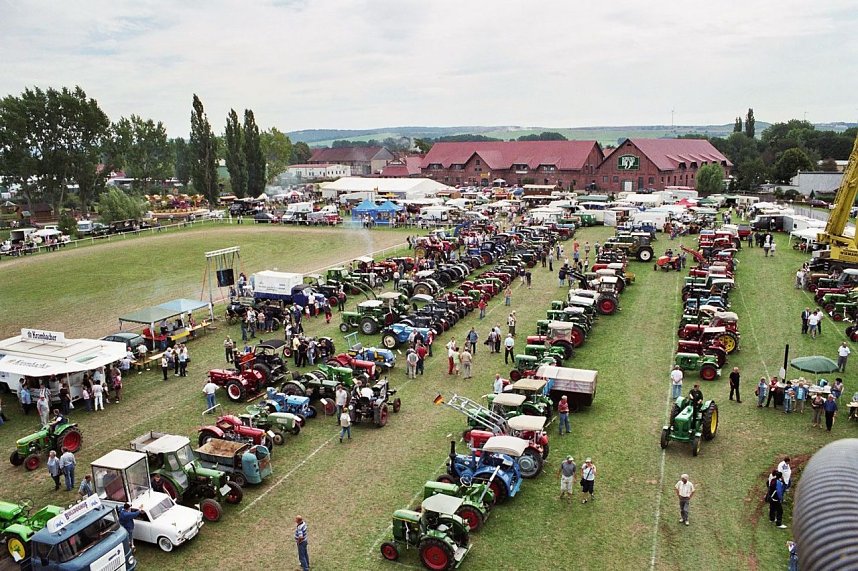 Dreschfest am ersten September-Wochenende