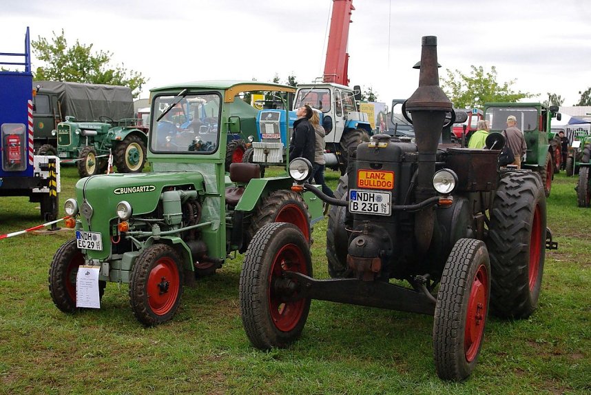 Dreschfest am ersten September-Wochenende
