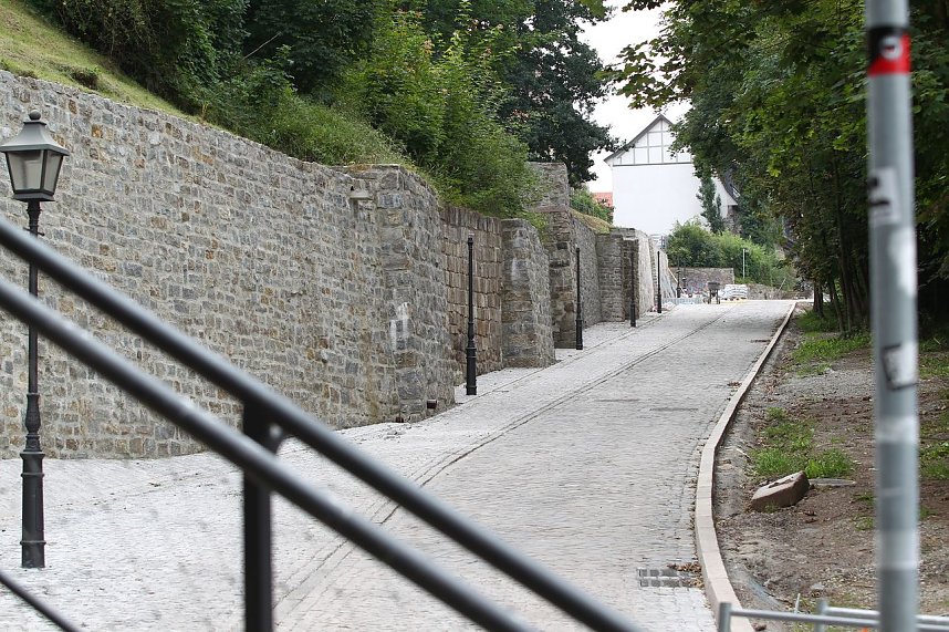 Unterwegs: Wird bald fertig - der Neue Weg